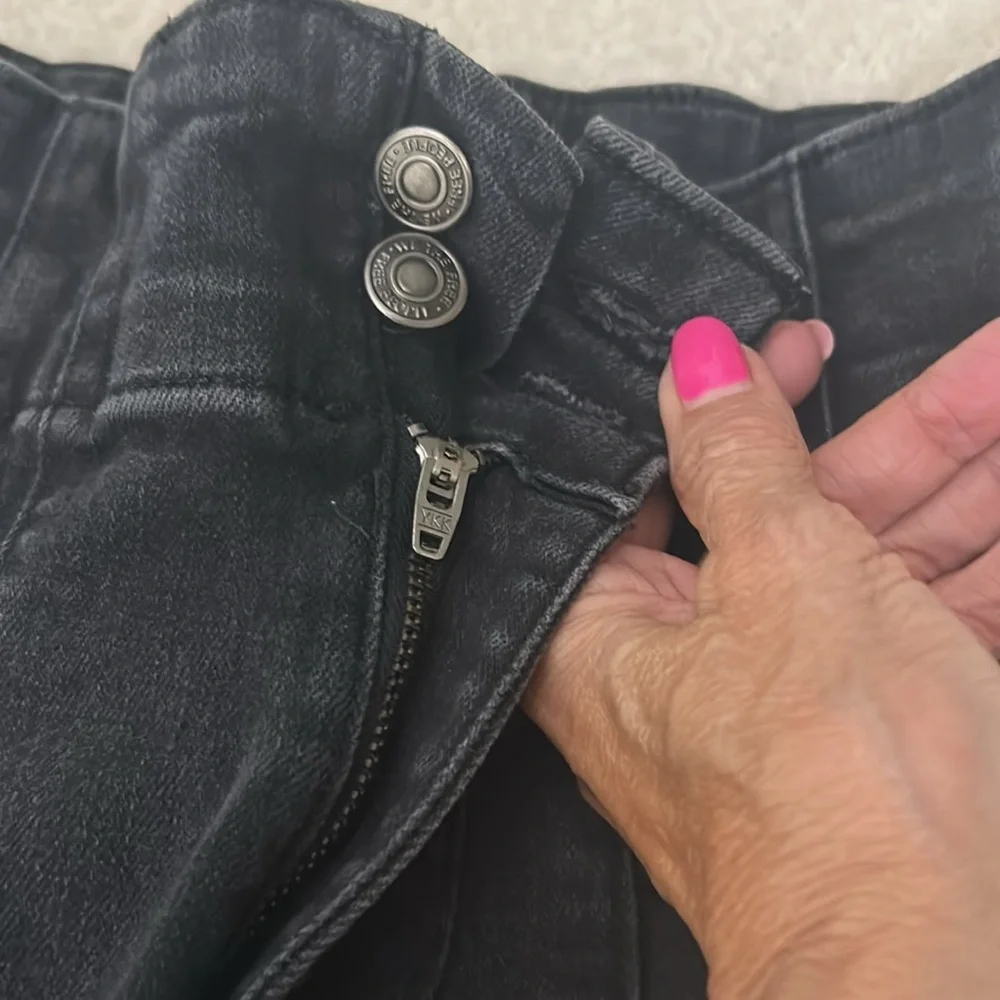 We The Free Jayde Flare Pants in Onyx Size 30